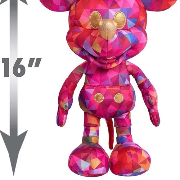 Disney Kaleidoscope Mickey Plush Disney - Limited Edition - Picture 4 of 5